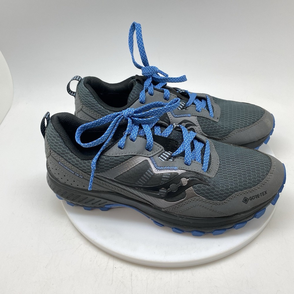 Saucony Sneakers Womens 9 Excursion TR 16 GTX Trail Running Gray Athletic Shoes